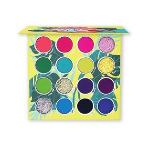 Beach Daze Eyeshadow Palette Bright Summer Colors Matte & Glitter